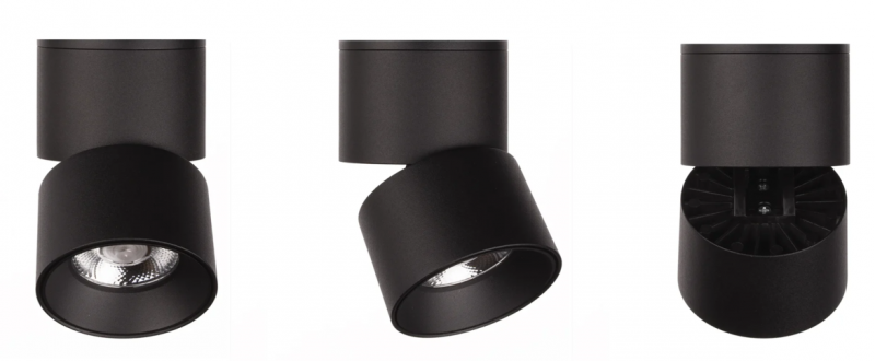 Накладные светильники серии COLT R