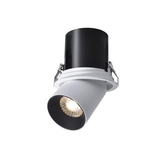 Светильник COLT 12W 4000К 36° | SPOT поворотно-выдвижной | WHITE Ø89mm