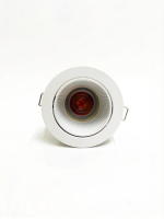 Светильник встраиваемый CITY DLW MR16 WHITE | Ø90 (75)xH45mm Electroplating