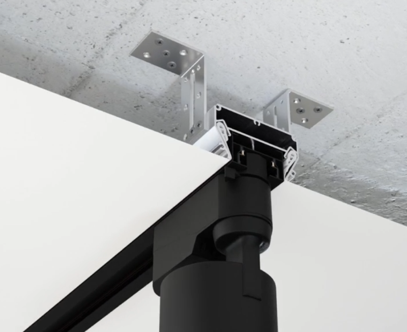 Трековая однофазная система для натяжных потолков CITY 2TRA 220V