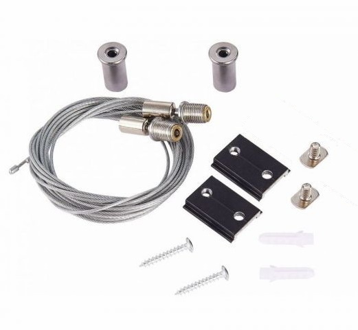 Потолочный подвес с креплением на трос S20 4TRA Black