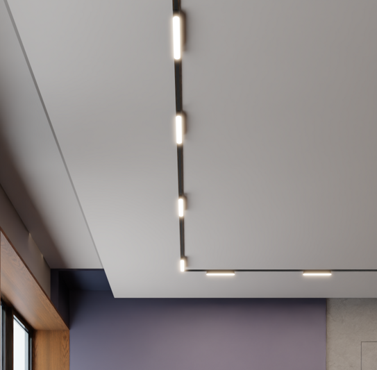 Cветильник BLACK BOOK MAGNETIC Н5 48V 6W 36° 4000K OSRAM | White 115mm