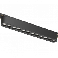 Светильник LINER BLACK MASK MAGNETIC Н5 48V 12W 36° 4000K OSRAM | Black 222х25х25mm