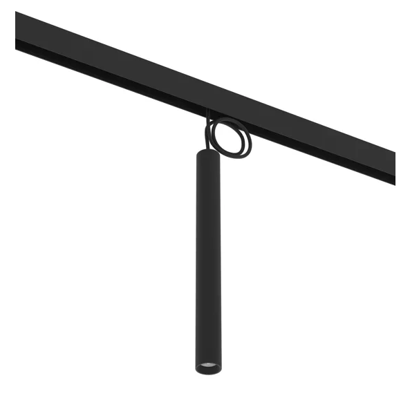 Светильник SPOT MAGNETIC S20 48V 12W 24° CRI90 OSRAM 3000K | Черный корпус D40х300mm