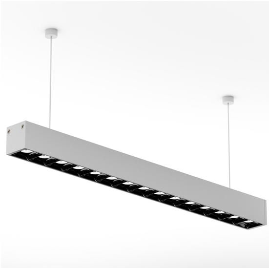 Светильник LINER T33 BLACK MASK 20W 4000К EPISTAR CRI90 48° IP40 Белый корпус 410x33x34mm | 220V Светильник LINER T33 BLACK MASK 20W 4000К EPISTAR CRI90 48° IP40 Белый корпус 410x33x34mm | 220V