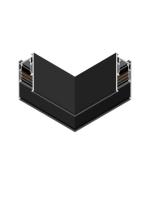 Угловой соединитель потолок-стена для шинопровода S15 | Черный