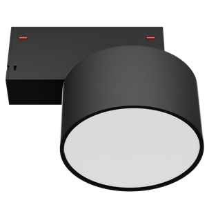 Светильник светодиодный MAGNETIC S39 RONDO 8W CRI85 3000K, Black Ø90хh65 mm