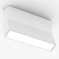 Светильник накладной светодиодный BLACK BOOK 6W OSRAM 120° WW/3000К Белый корпус | 220V