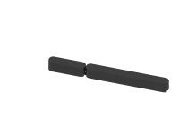 Блок питания для трековой магнитной системы MAGNETIC H4 100W 24V Black 222х25х29mm