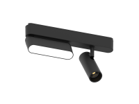 Трековый магнитный св-к LEGO MAGNETIC H4 24V 6Wх2 110°/24° 3000К/4000K/6000К OSRAM |  Black 