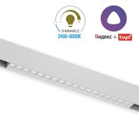 Светильник LINER BLACK MASK MAGNETIC S20 48V 18W 36° 3000-6000K TRIX CRI90 OSRAM | Белый корпус L328