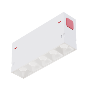 Светильник LINER S39 SMART DIM 10W 5х2W OSRAM 36° CRI90 3000K | White L138x34x58mm 220V