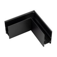 Соединитель алюминиевый угол 90° для накладных трек-систем S20 100x100x54mm, Черный