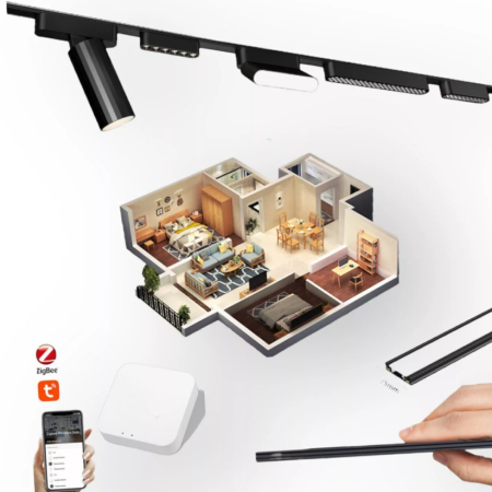 Х- соединитель потолок-потолок для шинопровода H5 White