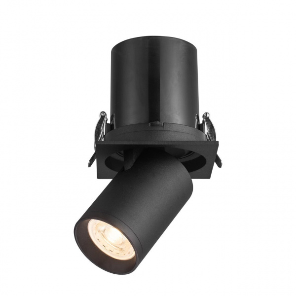 Светильник COLT MR16 GU10 SPOT поворотно-выдвижной | BLACK 100x100mm
