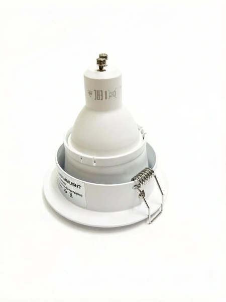Светильник встраиваемый CITY DLW MR16 WHITE | Ø90 (75)xH45mm Electroplating