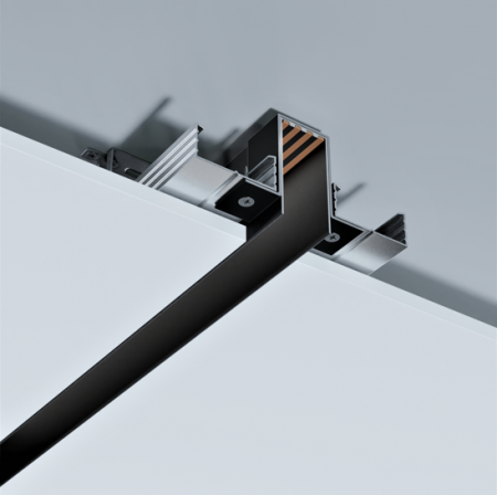 Скоба для встраиваемого монтажа для трековой системы S25 W38х48мм EAC19329