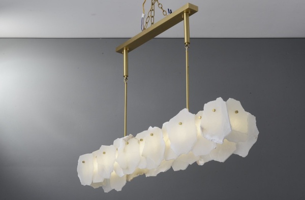 Светильник подвесной Alabaster L1200хH800mm LED 34W Латунь