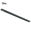 Светильник LINER BLACK MASK MAGNETIC S25 48V 18W 36° 3000K CRI90 OSRAM | Черный корпус L408mm