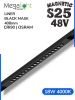 Светильник LINER BLACK MASK MAGNETIC S25 48V 18W 36° 4000K CRI90 OSRAM | Черный корпус L408mm