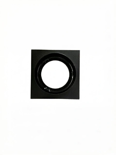 Светильник встраиваемый CITY DLW MR16 BLACK | 90x90 (75)xH45mm Electroplating