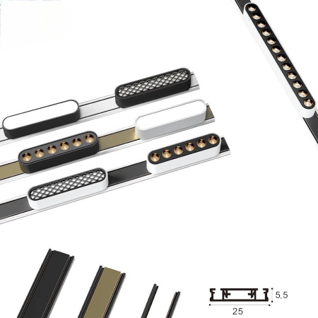 Х- соединитель потолок-потолок для шинопровода H5 White