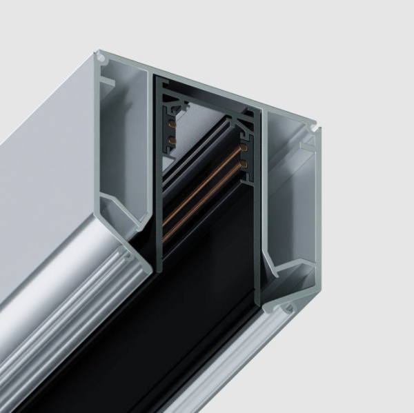 Профиль для натяжных потолков S20 | 58x55x1000mm