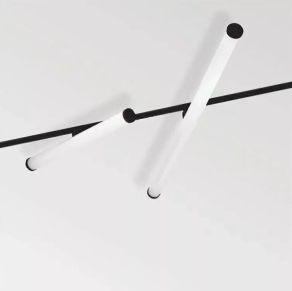 Светильник TUBE MAGNETIC S15 48V 20W 180° 4000K CRI90 OSRAM | Черный корпус L600mm