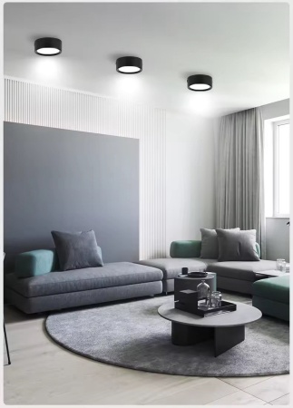 Светильник накладной RONDO 7W D73x30mm 3000К/4000K/6000К White