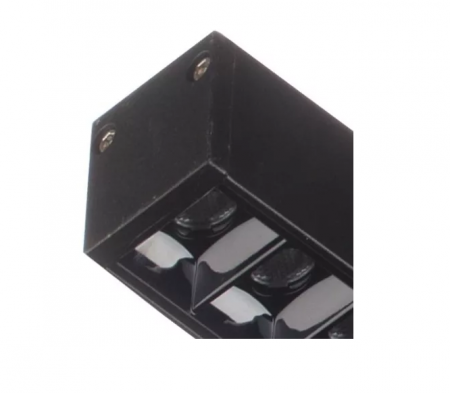 Светильник LINER T33 BLACK MASK 60W 3000К EPISTAR CRI90 48° IP40 Черный корпус 1204x33x34mm | 220V