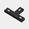 Т-соединитель для шинопровода S25 2TRA | Black 100х60х10.5mm