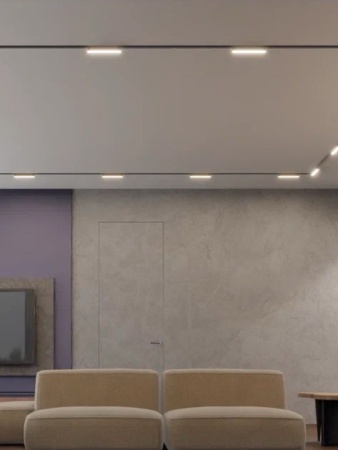 Светильник LINER MAGNETIC Н5 48V 18W 120° 3000K OSRAM | Black 330х25х25mm