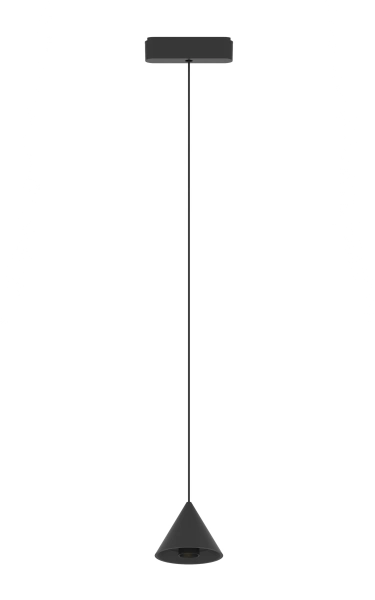 Трековый магнитный св-к PENDANT MAGNETIC H4 24V 6W 24° 3000К/4000K/6000К OSRAM | Black Ø90х72mm