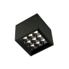 Св-к накладной WINDOWS 18W 9x2W OSRAM CRI90, DW 4000K, KEGU драйвер, Black 81х81х81 mm