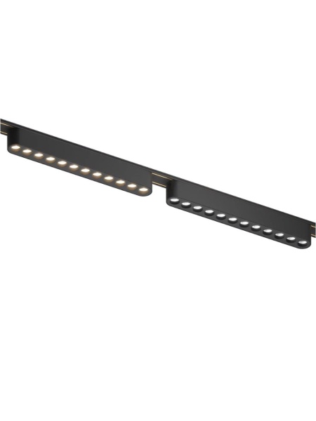 Светильник LINER BLACK MASK MAGNETIC Н5 48V 12W 36° 4000K OSRAM | Black 222х25х25mm