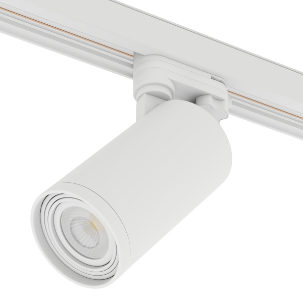 Светильник CITY ZOOM 30W 3000K CRI85 10-60° 4TRA | Белый корпус D80xL155mm