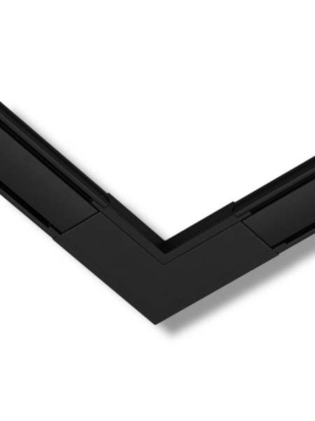 Угловой соединитель потолок-потолок для шинопровода H5 Black
