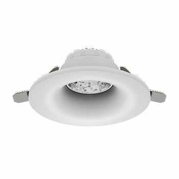 Светильник встраиваемый CITY DLV MR16 GU5.3 WHITE | Ø95 (75)xH40mm