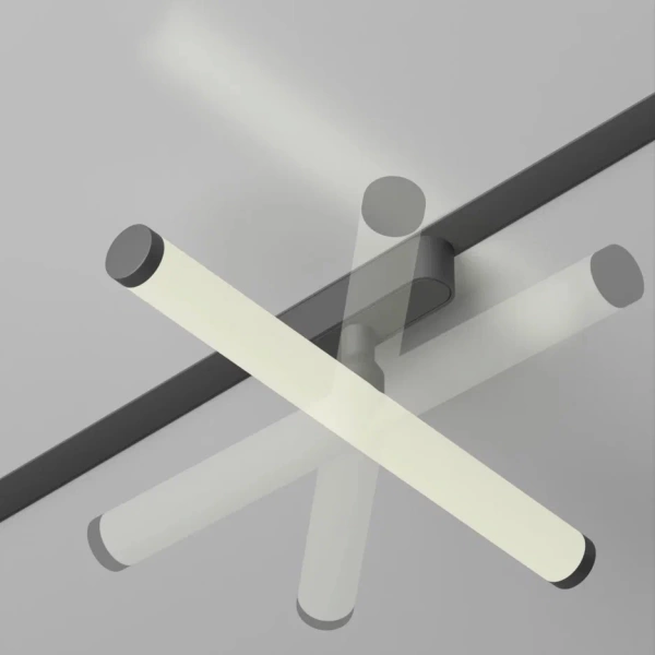 Светильник TUBE MAGNETIC Н5 48V 6W 120° 3000K CRI90 OSRAM | Черный корпус L302mm