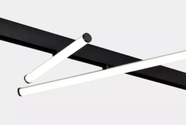 Светильник TUBE MAGNETIC S15 48V 20W 180° 4000K CRI90 OSRAM | Черный корпус L600mm