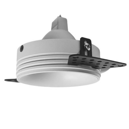 Светильник встраиваемый под отделку MR16 GU10 WHITE | Ø80(80)x27mm