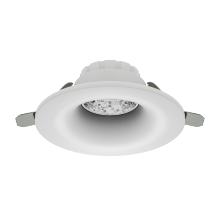 Светильник встраиваемый CITY DLV MR16 GU5.3 WHITE | Ø95 (75)xH40mm