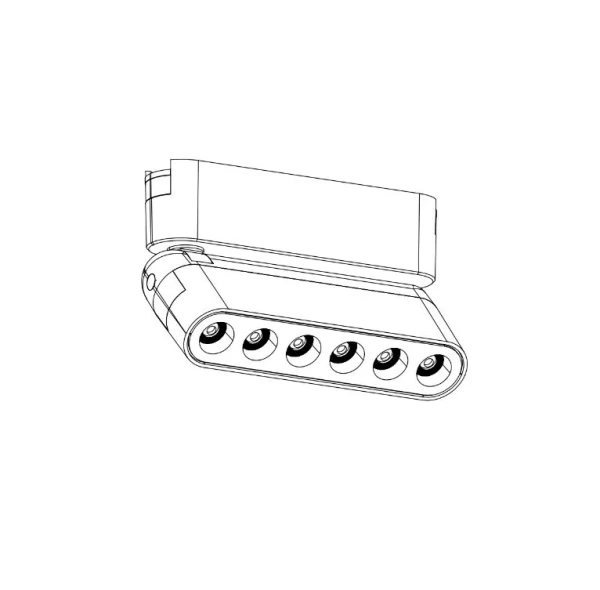 Трековый магнитный св-к SPOT BLACK BOOK MAGNETIC H4 24V 6W 24° 3000К/4000K/6000К OSRAM |  Black