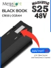 Светильник BLACK BOOK MAGNETIC S25 48V 18W 36° 4000K CRI90 OSRAM | Черный корпус L356mm