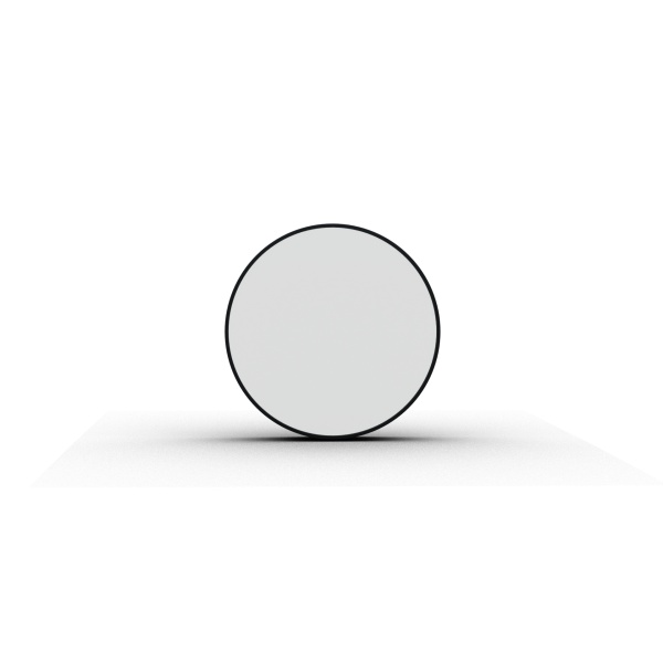 Светильник накладной RONDO 24W Black 4000K | Ø220x60mm 