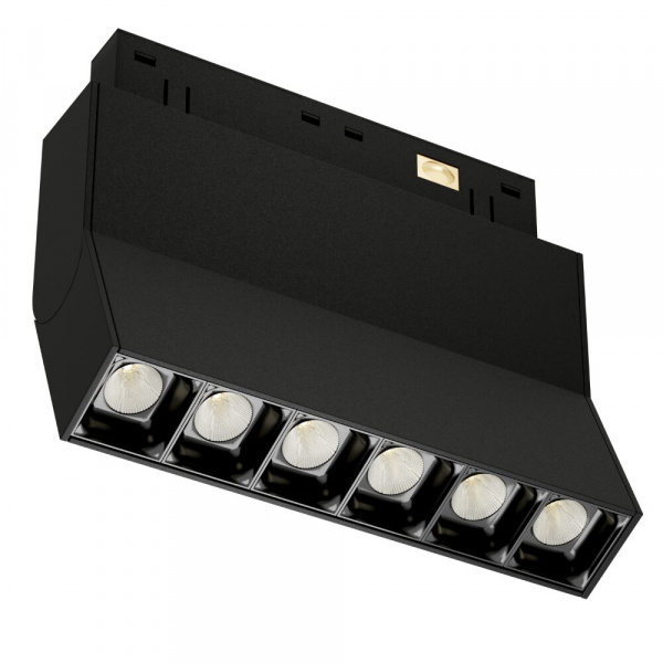 Светильник SPOT BLACK BOOK MAGNETIC S20 48V 8W 36° CRI90 OSRAM 4000K | Черный корпус L112хH110mm