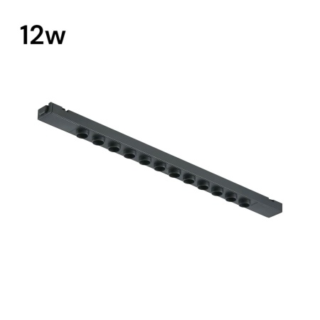 Светильник LINER BLACK MASK MAGNETIC S25 48V 12W 36° 3000/4000/6000K CRI90 OSRAM | Черный L295mm