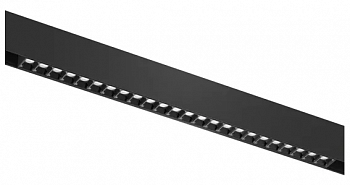 Светильник LINER BLACK MASK MAGNETIC S20 48V 24W 36° 4000K CRI90 OSRAM | Черный корпус L435mm