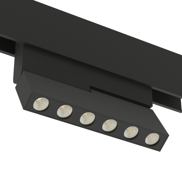 Светильник SPOT BLACK BOOK MAGNETIC S15 48V 6W 36° CRI90 OSRAM 3000-6000K TRIX | Черный корпус L118х