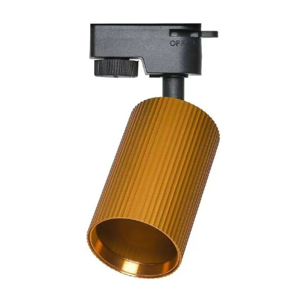 Трековый светильник серии COLT V MR16 GU10 2TRA GOLD | 55x93mm